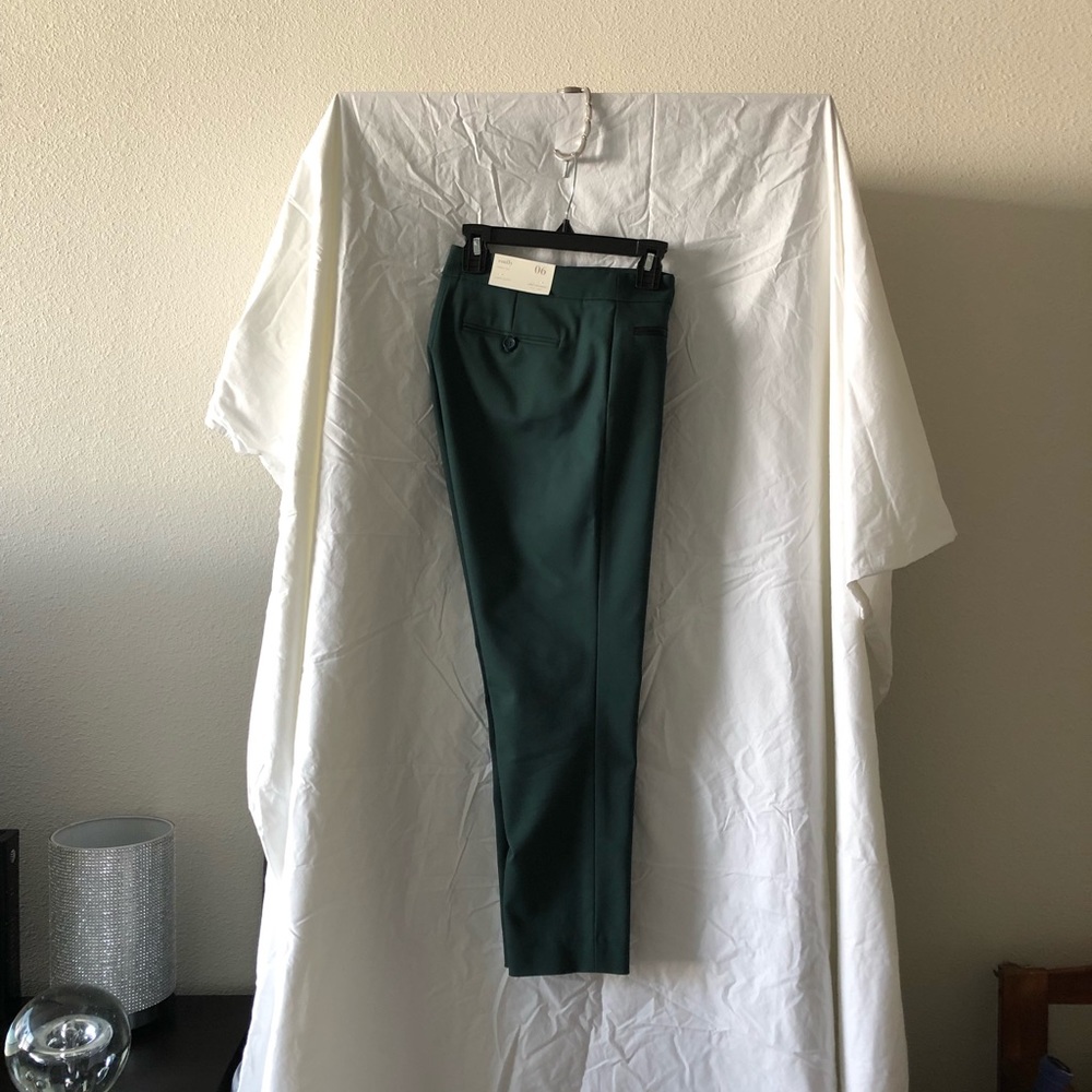 Club Monaco Pants - Emily Leather Trim